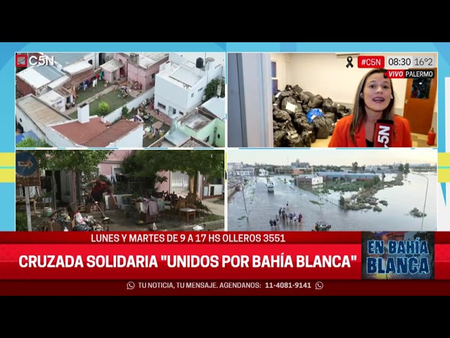 ⁣CRUZADA SOLIDARIA "UNIDOS por BAHÍA BLANCA"