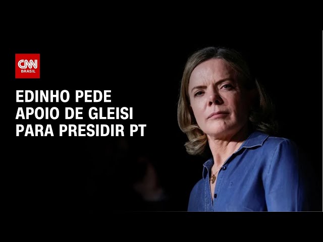 ⁣Clarissa Oliveira: Edinho pede apoio de Gleisi para presidir PT | LIVE CNN