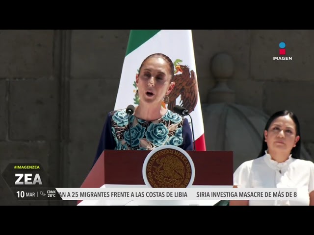 ⁣Sheinbaum asegura que México se ha salido fortalecido ante la controversia por los aranceles