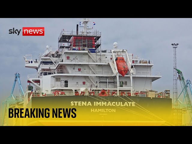 ⁣Tanker and cargo vessel collide off Lincolnshire coast