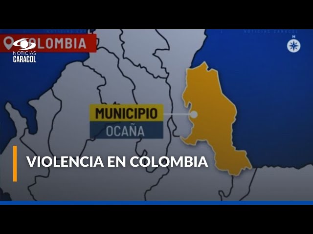 ⁣Masacre en Ocaña, Norte de Santander: asesinan a cinco personas y seis más resultan heridas