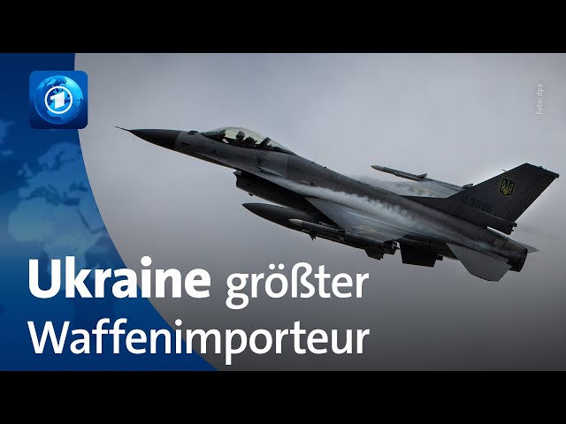 ⁣SIPRI-Bericht: Ukraine ist weltweit größter Waffenimporteur