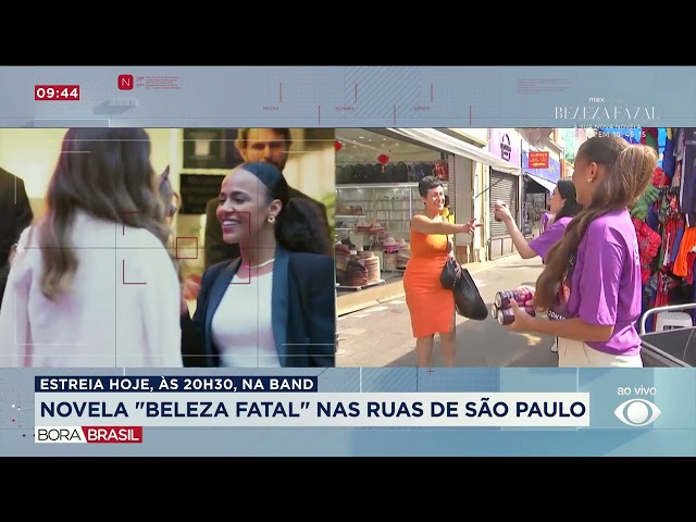 ⁣Novela Beleza Fatal estreia nesta segunda-feira (10) na tela da Band