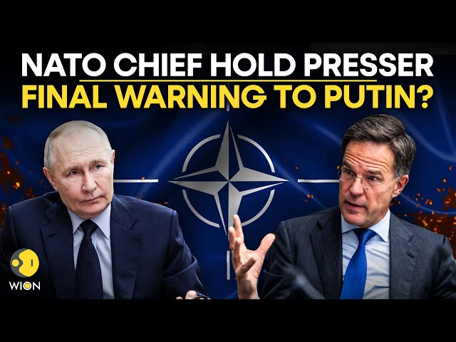 ⁣LIVE: NATO Secretary General Rutte Gives Media Statement With Bosnian Leaders | Russia Ukraine War