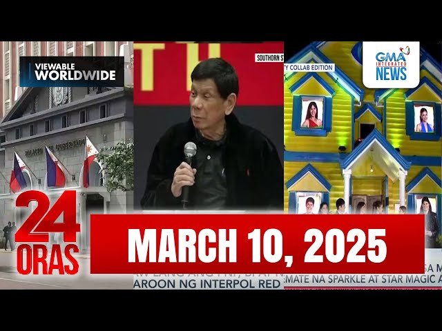 ⁣24 Oras Express: March 10, 2025 [HD]