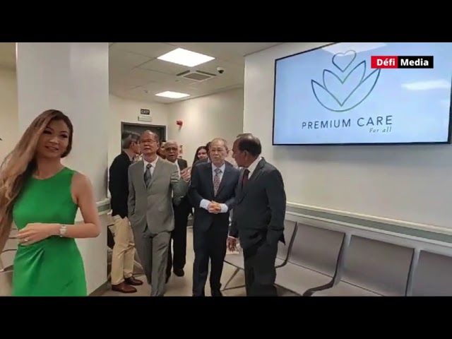 ⁣Inauguration de la Premium Care Clinic : Anil Bachoo salue l’installation de centres de santé privés