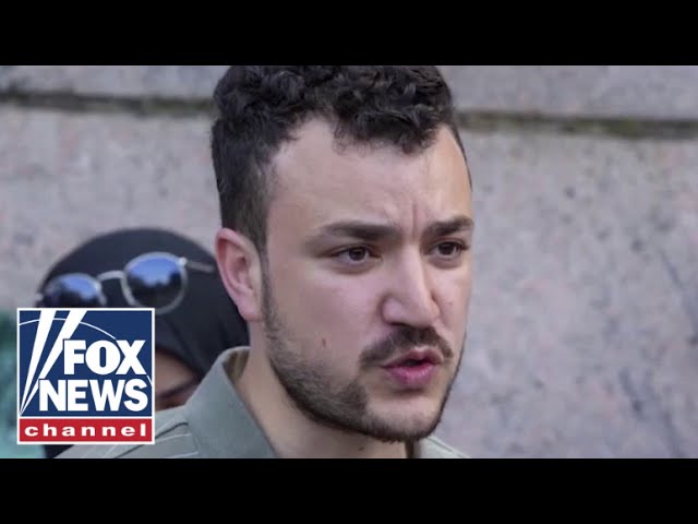 ⁣ICE takes action against anti-Israel protester at Columbia