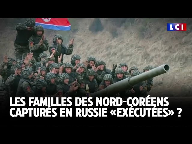 ⁣Les familles des Nord-Coréens capturés en Russie «exécutées» ? ｜LCI