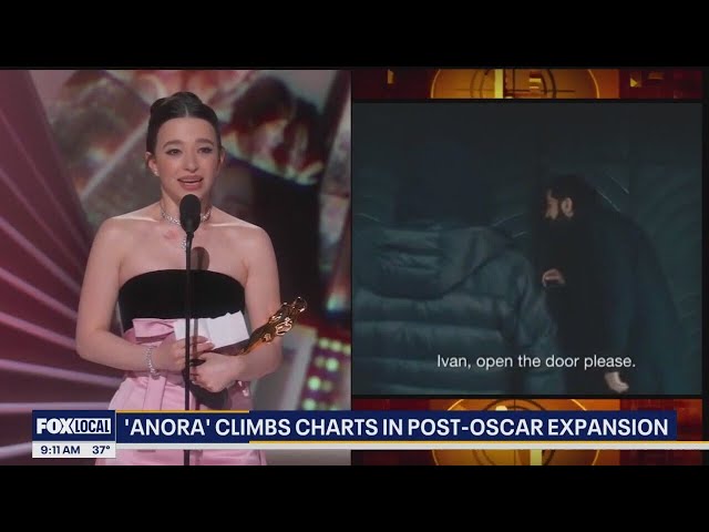 ⁣Indie film "Anora" sees box office surge after Oscar wins