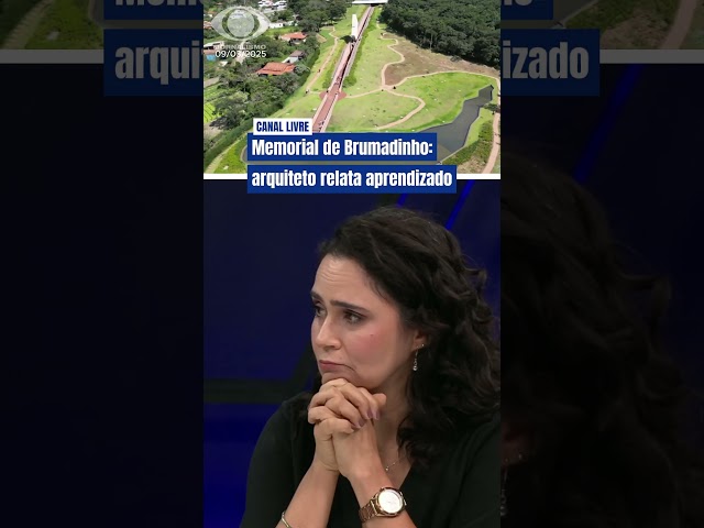 ⁣Memorial de Brumadinho: arquiteto relata aprendizado com famílias das vítimas #shorts