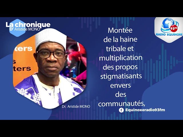 ⁣CHRONIQUE ARISTIDE MONO DU LUNDI 10 MARS 2025 - ÉQUINOXE TV