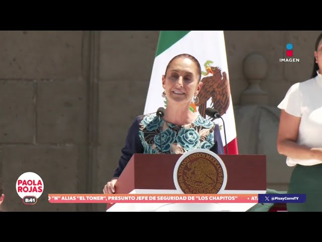 ⁣Así se vivió la asamblea informativa de Claudia Sheinbaum en el Zócalo de la CDMX | DPC