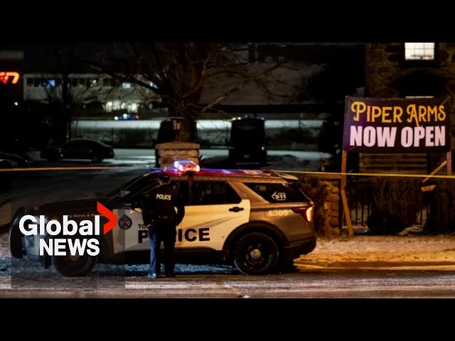 ⁣Toronto pub shooting: 3 suspects still at large after opening fire at crowd