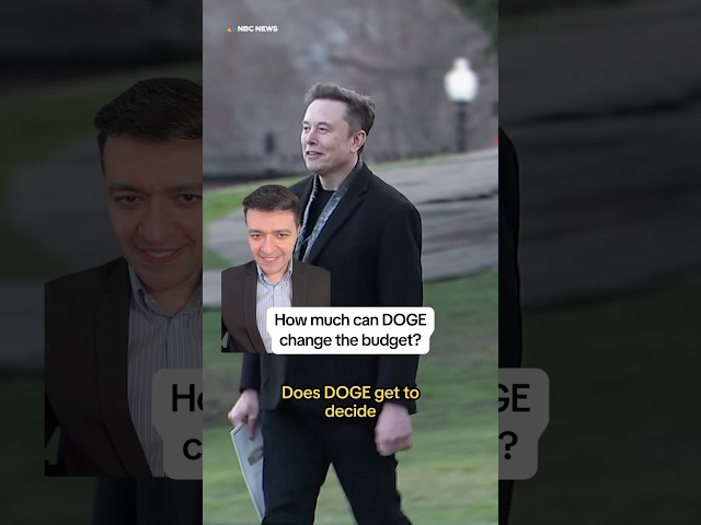 ⁣Does DOGE have the authority to change how the federal government spends money?