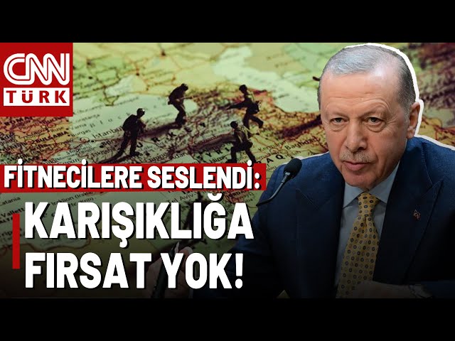 ⁣SON DAKİKA  "İç Cephede Gedik Açtırmayız!" Erdoğan'dan Kaos Koşanlara Olanlara Rest!