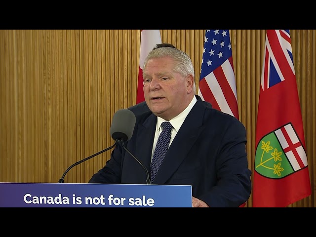 ⁣'I feel terrible for the American people': Ford announces surcharge on energy exports to U