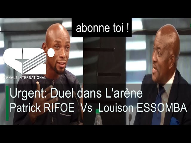 ⁣Urgent: Duel dans L'arène : Louison ESSOMBA  Vs  Patrick RIFOE