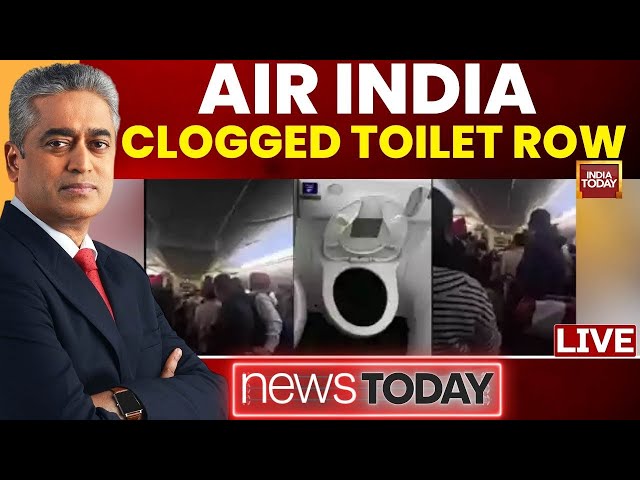 ⁣Rajdeep Sardesai LIVE: Air India Toilet Mess | What Is Ailing Air India? | India Today