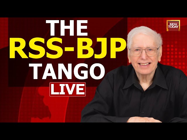 ⁣LIVE: Walter K. Andersen Exclusive On The RSS-BJP Tango, Double Engine in Overdrive? | India Today