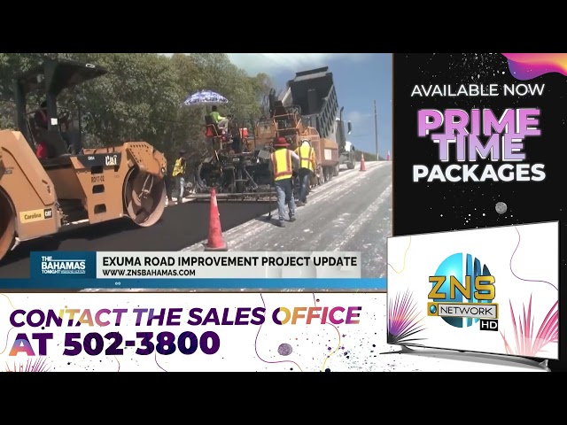 ⁣Exuma Road Improvement Project Update