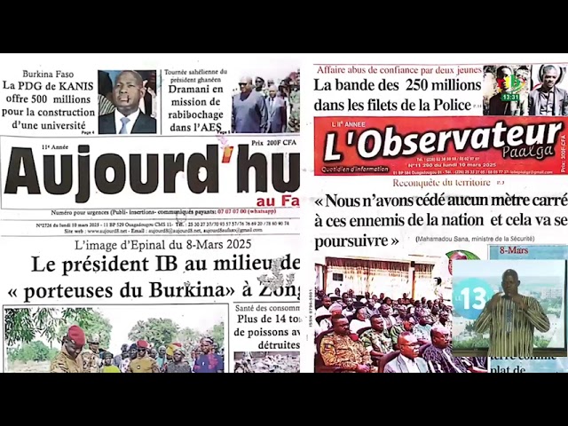 ⁣Revue de presse : La présidentielle au Gabon et la tournée du Président du Ghana font la 'Une&#