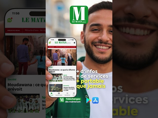 ⁣ + de confort, + d’infos, + de services… Avec l’application Le Matin,