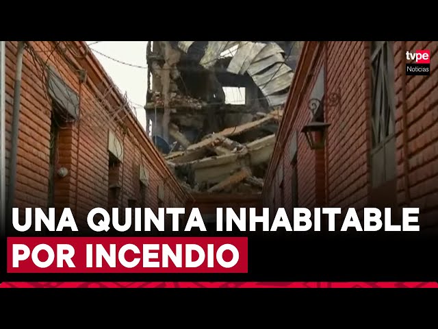 ⁣Así lucen las viviendas de la histórica quinta Virgen del Carmen, afectada por incendio en Cercado