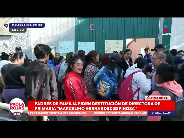 ⁣Piden destitución de la directora de la primaria “Marcelino Hernández Espinosa” | DPC