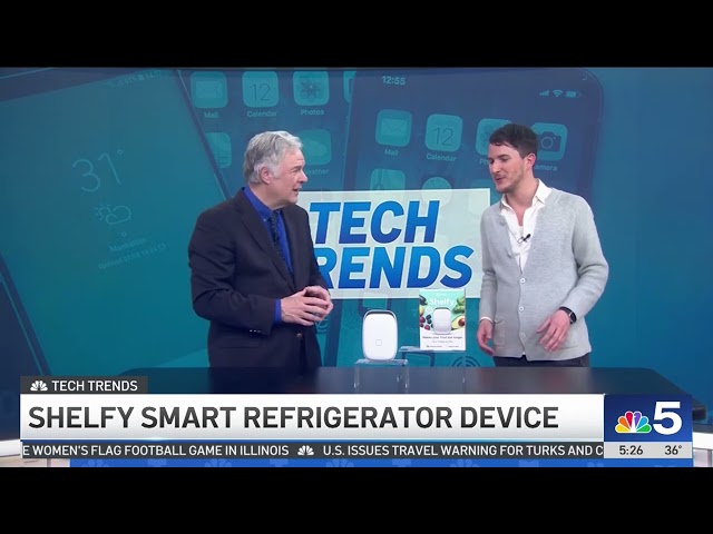 ⁣Tech Trends: A peek at a high-tech way to reduce food waste