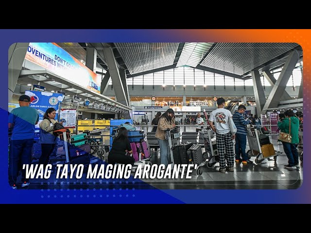 ⁣MIAA reminds airport personnel: 'Wag tayo maging arogante' | TeleRadyo Serbisyo