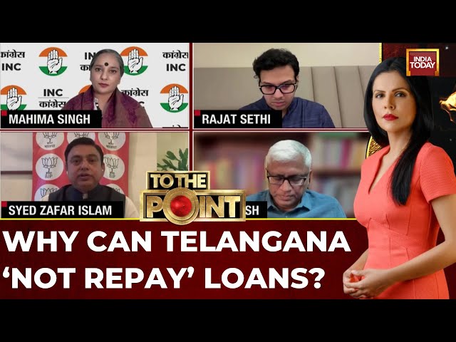 ⁣Telangana CM Revanth Reddy Admits Debt Crisis, Says Unable To Repay Loans Due To Guarantees