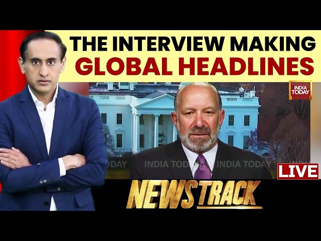 ⁣NewsTrack with Rahul Kanwal LIVE: Howard Lutnick Exclusive | Trump, Trade & Tariffs | India Toda