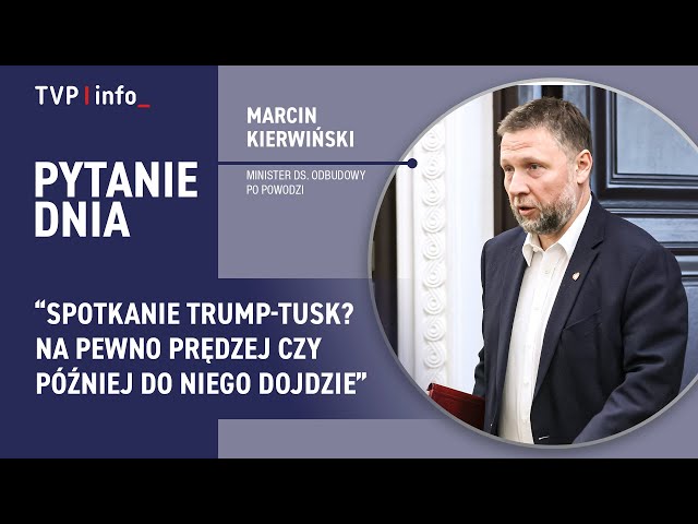 ⁣"Musk powinien przeprosić Sikorskiego". Minister Kierwiński o starciu  | PYTANIE DNIA