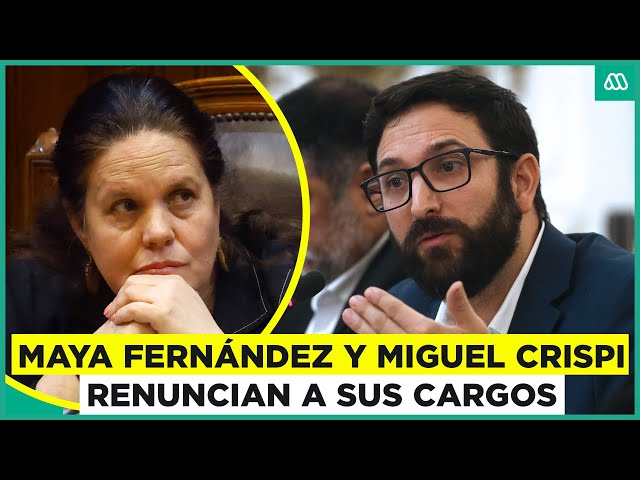 ⁣Maya Fernández y Miguel Crispi presentan su renuncia