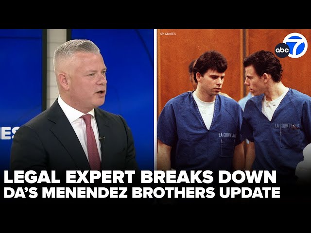 ⁣Menendez brothers resentencing: Legal expert breaks down DA’s update