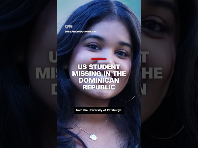 ⁣US student missing in the Dominican Republic