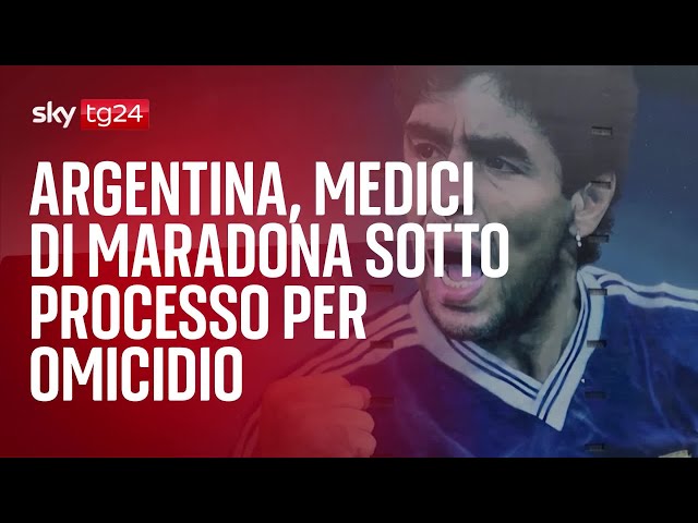 ⁣Argentina, medici di Maradona sotto processo per omicidio