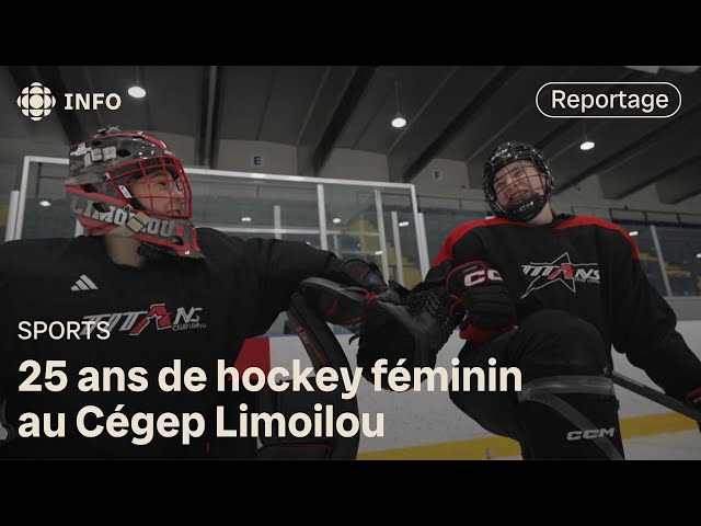 ⁣25 ans d'histoire de hockey féminin au Cégep Limoilou