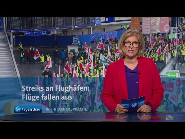 ⁣tagesschau in Einfacher Sprache 19:00 Uhr, 10.03.2025