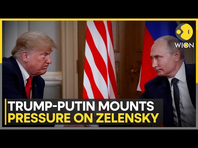 ⁣Russia-Ukraine War: Trump-Putin Mounts Pressure On Ukraine's Zelensky | World News | WION