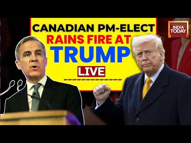 ⁣Canada New PM News LIVE: Mark Carney Wins Race To Replace Justin Trudeau As Canada's PM | Trump