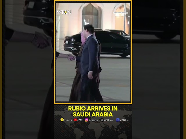 ⁣Rubio Optimistic Over Ukraine Talks As He Lands In Saudi Arabia | WION Shorts