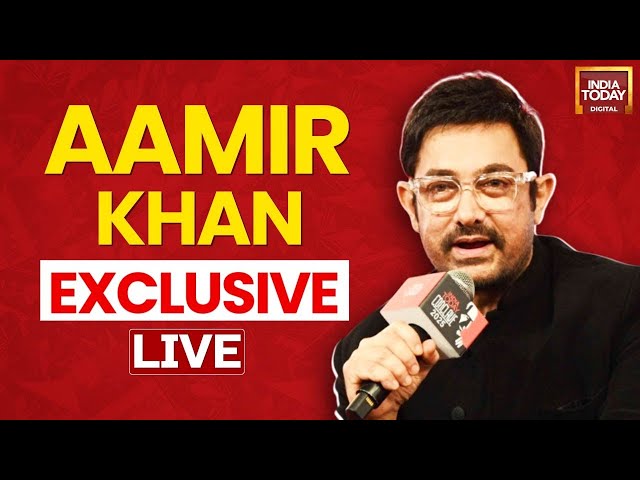 ⁣LIVE: Aamir Khan On Turning 60, Dangal, Making Of Lagaan And His Role In 3 Idiots | India Today