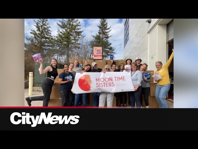 ⁣Improving access to menstrual products in Indigenous communities