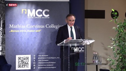 ⁣Le discours d’Éric Zemmour à Budapest