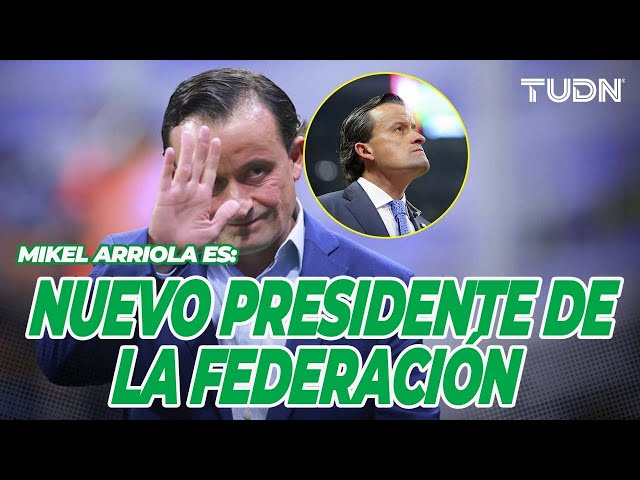 ⁣¡Humo blanco en la FMF!  Mikel Arriola deja la Liga MX rumbo al Mundial 2026 | TUDN