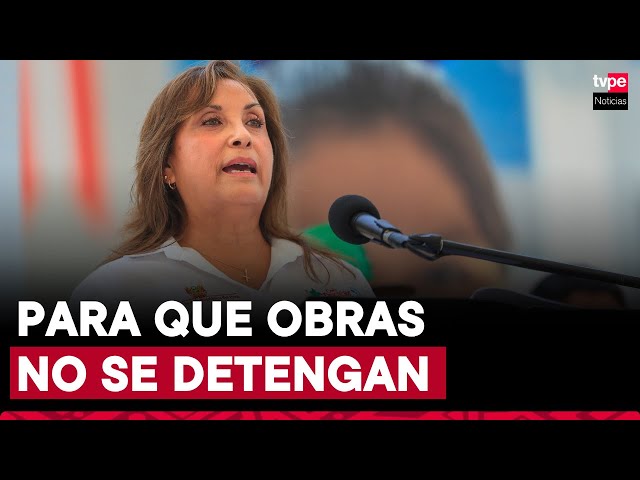 ⁣Presidenta Dina Boluarte anuncia que propondrá Pacto por el Perú a candidatos presidenciales