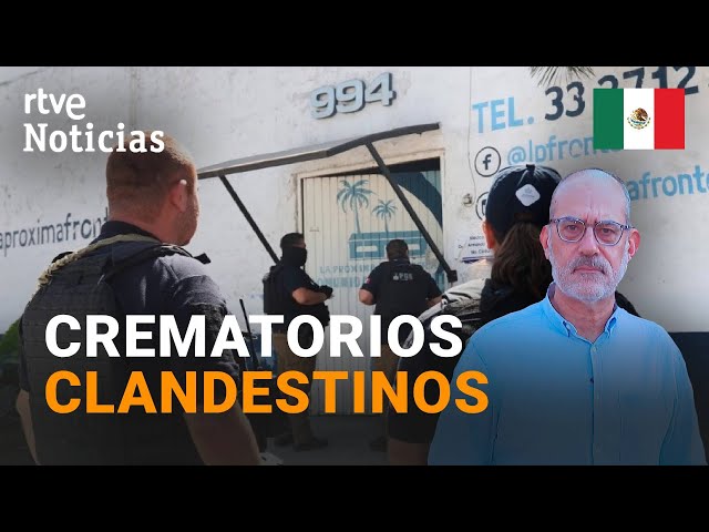 ⁣MÉXICO: Aparecen TRES CREMATORIOS CLANDESTINOS con RESTOS HUMANOS | RTVE Noticias