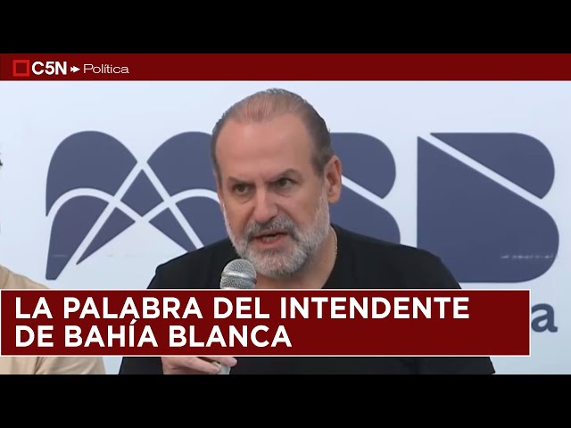 ⁣El INTENDENTE de BAHÍA BLANCA confirmó que son 523 las PERSONAS EVACUADAS por el TEMPORAL