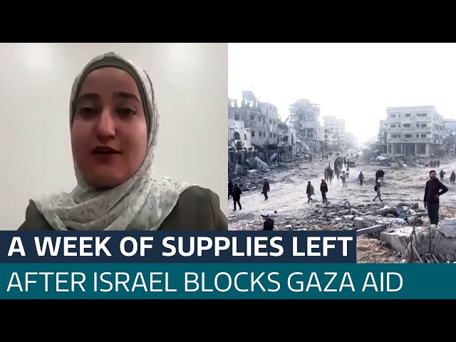 ⁣World Food Programme warns Gaza has only a week of supplies left | ITV News